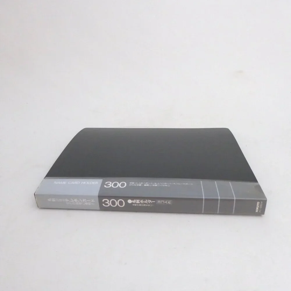 NEW 300 BUSINESS CARD RINGED BINDER CARD HOLDER SLEEVES KOKUYO JAPAN